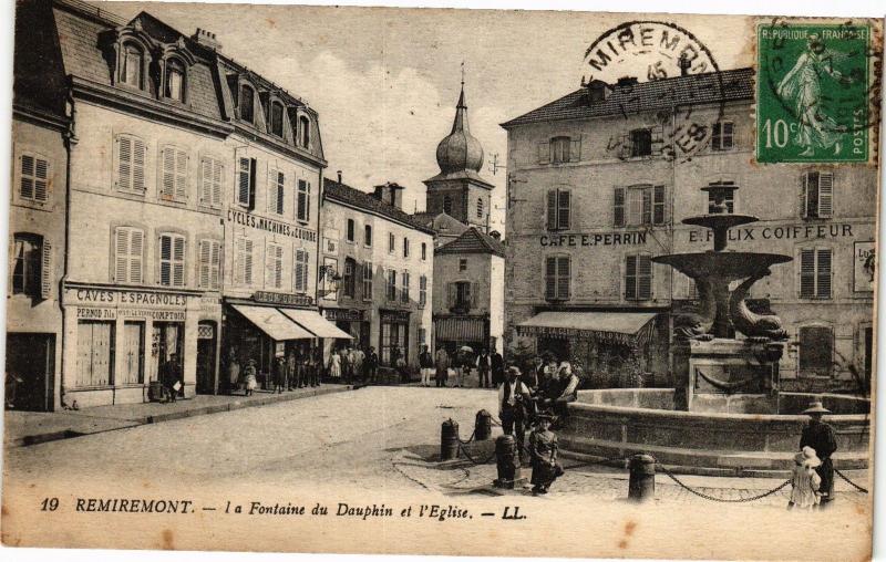 CPA REMIREMONT - La fontaine du (119760)