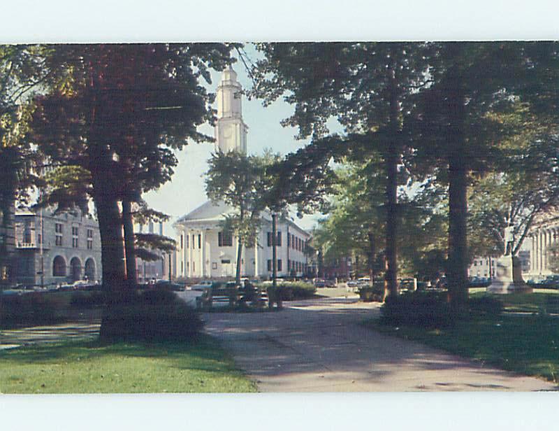 Pre-1980 CHURCH SCENE Springfield Massachusetts MA AD1472