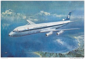 K.L.M. Douglas DC-8 Intercontinental Jet airplane , 60-80s