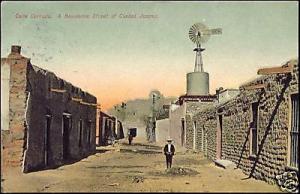 mexico, CIUDAD JUAREZ, Calle Cerrada (1909)