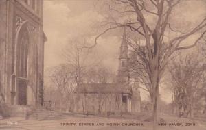 Connecticut New Haven Trinity Center And North Churches