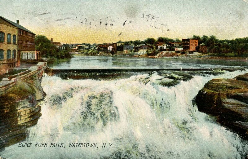 NY - Watertown. Black River Falls