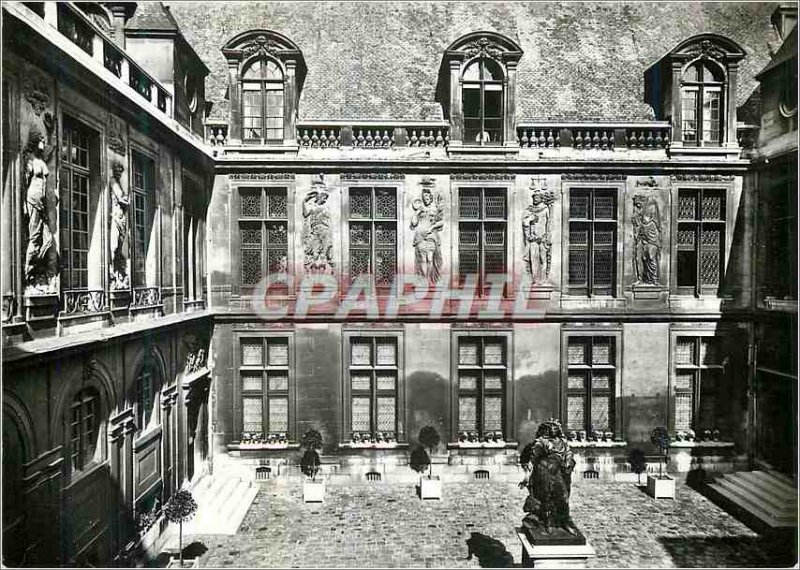Postcard Modern Musee Carnavalet The court of Louis XIV