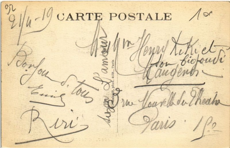 CPA CHAVILLE L'Etang de Brisemiche (1323031)