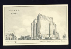 Buffalo, New York/NY Postcard, Hotel Statler, Delaware Ave At Niagara Square