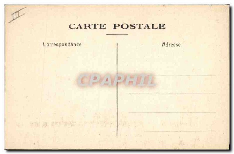 Old Postcard Paris Hotel Le Coin peristyle