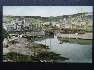 Cornwall MEVAGISSEY Village & Harbour - Old Postcard by Hartmann