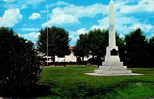 Canada Alberta Stettler Sharp Memorial Park The Cenotaph 1997