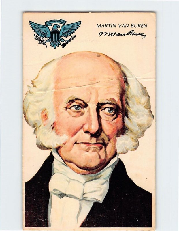 Postcard Martin Van Buren