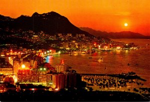 Hong Kong Evening View Overlooking The Central and Eastern Districts Of The City