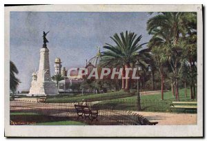 Old Postcard Nizza park