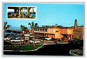 Vintage 1970's Advertising Postcard The Lighthouse Restaurant Virginia Beach VA