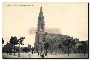 Postcard Old Lyon Eglise Sainte Blandine