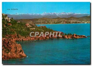 Postcard Old French Riviera Theoule A M Hospitality House St Camille Panorami...