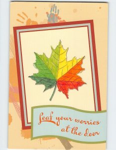 Postcard Leaf your worries at the door, Season of Hope for Duke Children's, NC