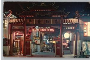 Postcard~New Chinatown Gateway..Los Angeles,California