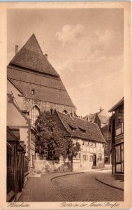 1920s Street Scene Hildesheim Germany Postcard