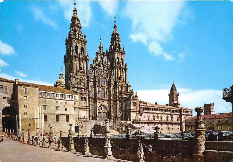 BG11998 santiago de compostela catedral fachada del obradoiro   spain 