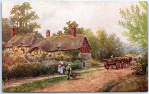 Postcard - Anne Hathaway's Cottage - Stratford-On-Avon, England