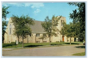 1959 English Lutheran Church Chapel Exterior View Alexandria Minnesota Postcard