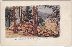 Helen Hunt's (H.H.) Grave,Cheyenne Mountain,Colorado Springs,Colorado,00-10s