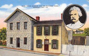 Mark Twain Museum and His Boyhood Home Hannibal, Missouri USA PU Unknown 