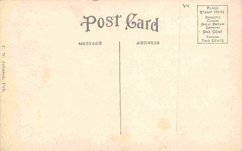 Birds Eye View Sturgis Michigan 1910s postcard