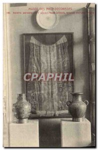 Old Postcard Musee Des Arts Decoratifs Sawmill Persian Chinese vase