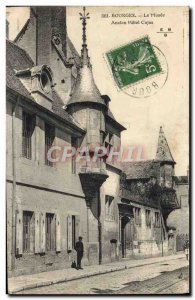 Old Postcard Bourges Museum Anclen Hotel Cujas