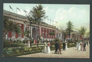 1907 Post Card Jamestown Expo Transportation Bldg