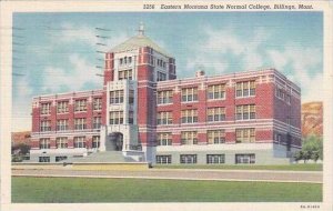 Montana Billings Eastern Montana State Normal College 1940