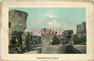 Old Postcard Aberystwyth Castle