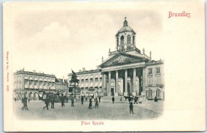 Postcard - Place Royale - Brussels, Belgium