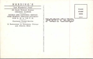 Postcard RESTAURANT SCENE Chicago Illinois IL AM5078