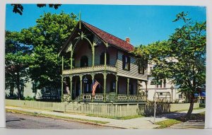 NJ Centennial Cottage Ocean Grove Victorian Architecture Postcard N2