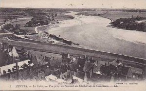 France Nevers La Loir Vue prise du Sommet du Clocher de la Cathedrale