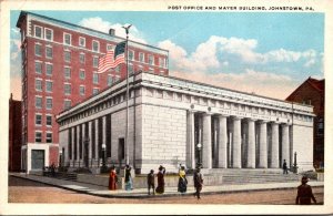 Pennsylvania Johnstown Post Office and Mayer Building Curteich