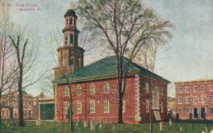 Vintage Postcard 1912 Christ Church By President Washington Alexandria Virginia