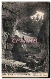 Old Postcard Dauphine Sassenage Interior of Tanks