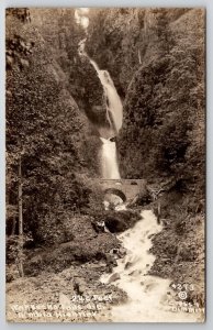 Wahkeena Falls Columbia River Highway Oregon Postcard X23