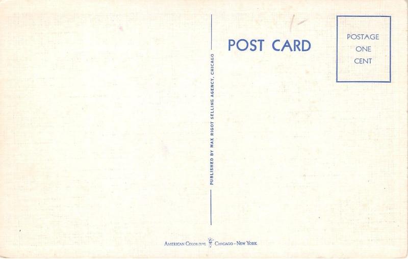 Chicago Illinois~Edgewater Beach Hotel Entrance~Colorful Flowers Displayed~1940s