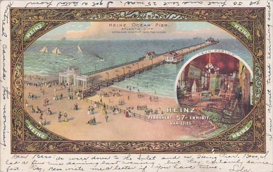 New Jersey Atlantic City Heinz Ocean Pier 1908