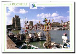 Postcard Modern Charente Maritime La Rochelle City History Old Port XIII century