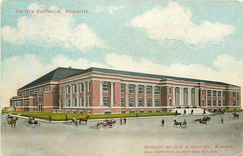 WI, Milwaukee, Wisconsin, Auditorium, Edward H. Mitchelc