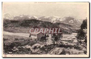 Old Postcard The Pyrenees Orientales Mont Louis the Great House Bouillouse gu...