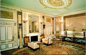 Vtg Vizcaya James Deering Estate Sitting Room Miami Florida FL Unused Postcard