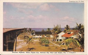 Pigeon Key FL, Overseas Highway US Route 1, 1950's, Houses