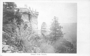 Postcard RPPC Arizona Grand Canyon Rim People C-1910 23-780