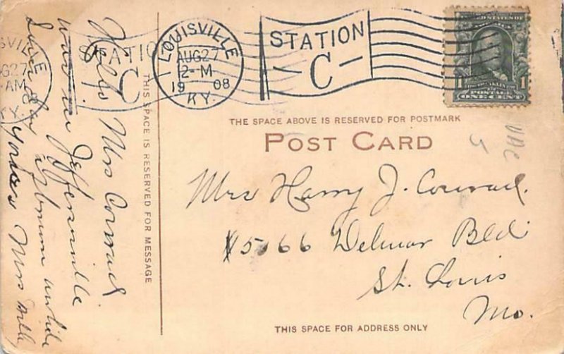 U.S. Army Quartermaster Depot, Jeffersonville, Indiana Vintage Postcard
