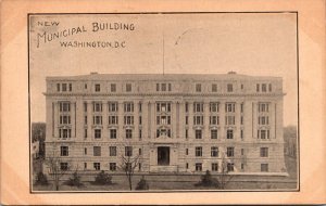 Washington D C The New Municipal Building 1910